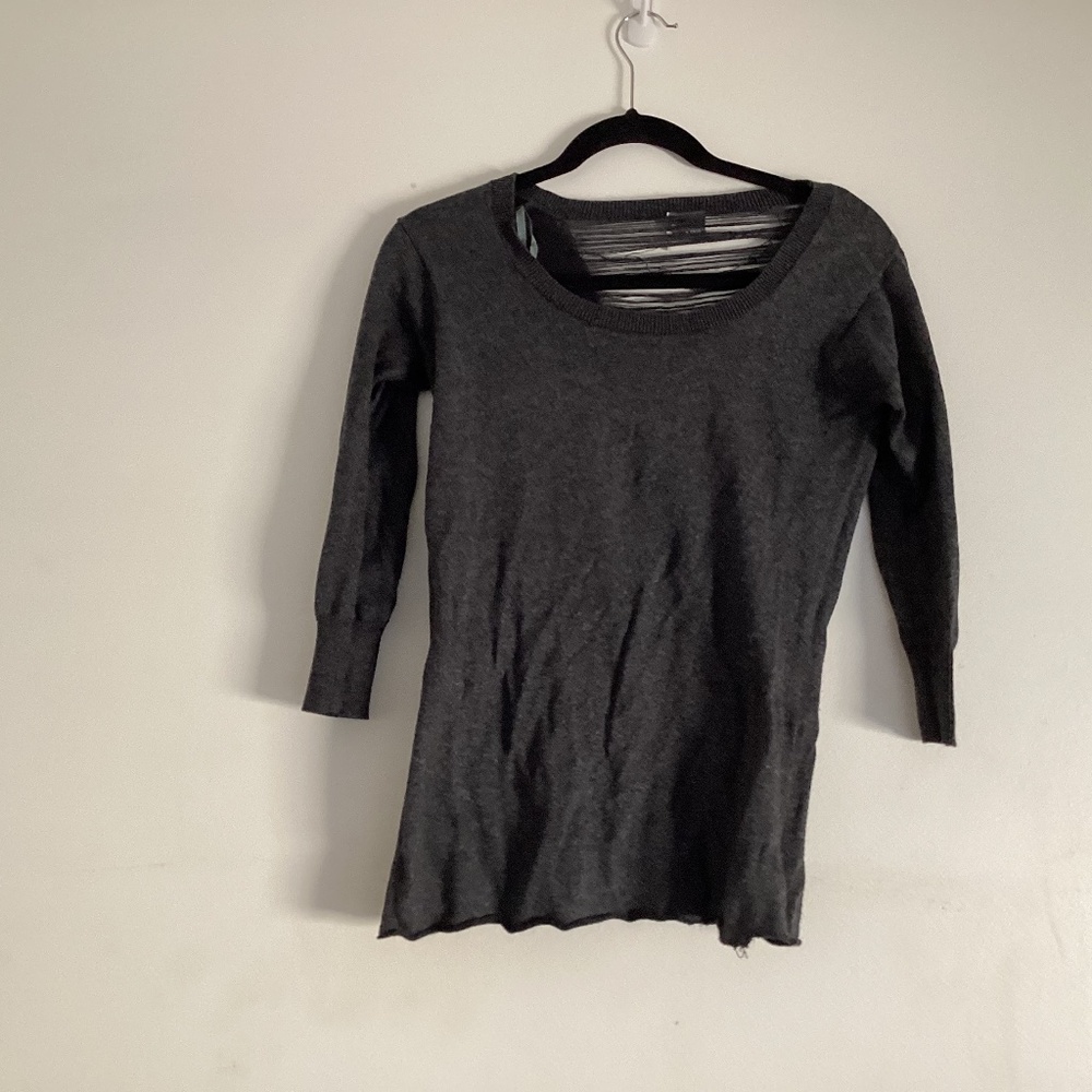 Sparkle & Fade xs gray tunic